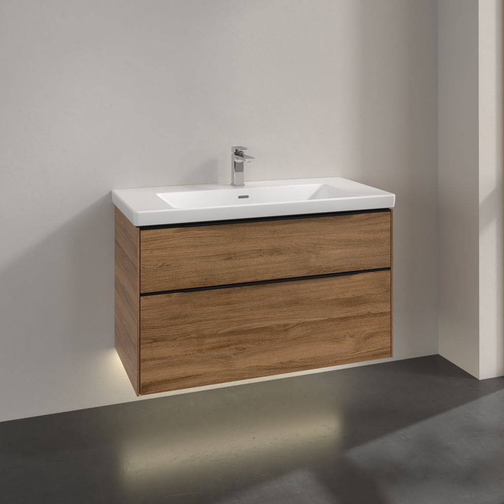 Subway 3.0 vanity unit 973 x 576 x 478mm, with LED lighting