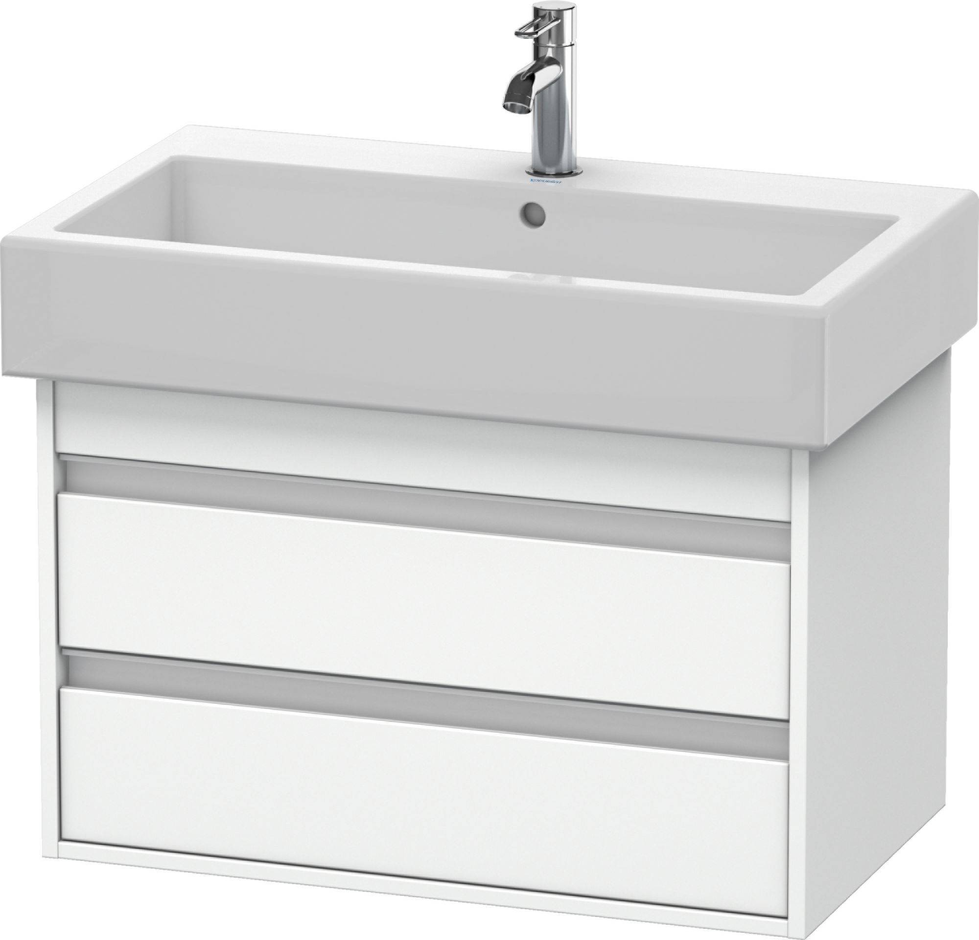 Ketho wall-hung vanity unit KT6637 for Vero washbasin