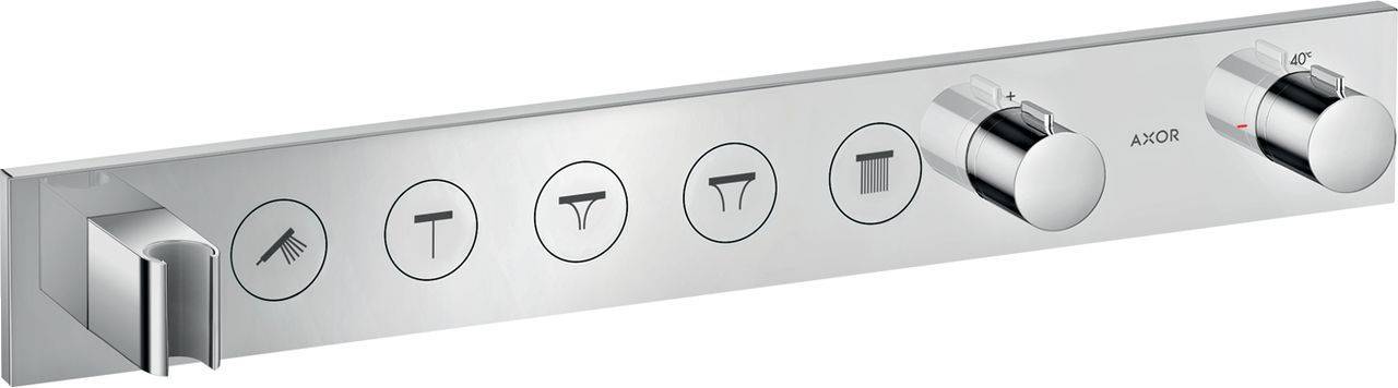 ShowerSolutions Thermostatmodul Select 670/90 für 5 Verbraucher Fertigset