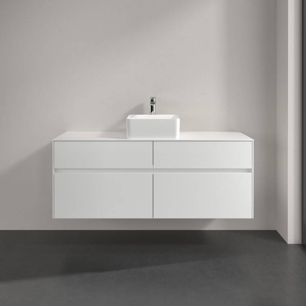 Collaro vanity unit 1400 x 548 x 500mm, with LED lighting