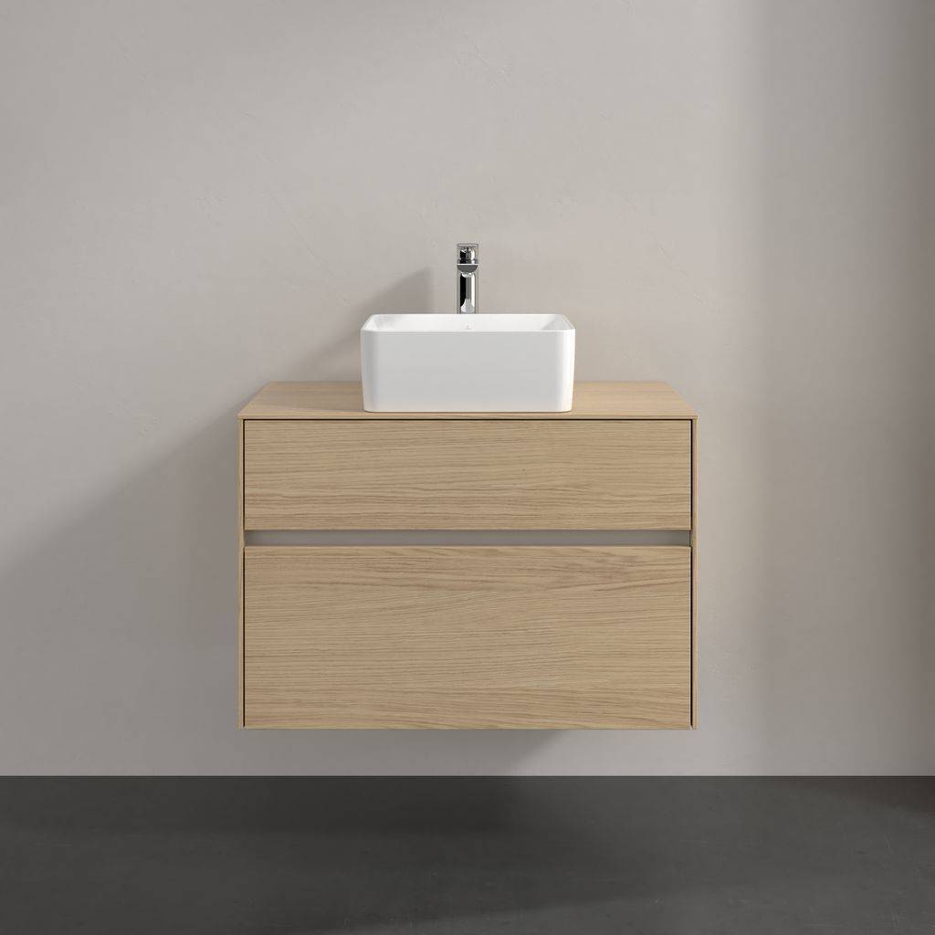 Collaro vanity unit 800 x 548 x 500mm, with LED lighting