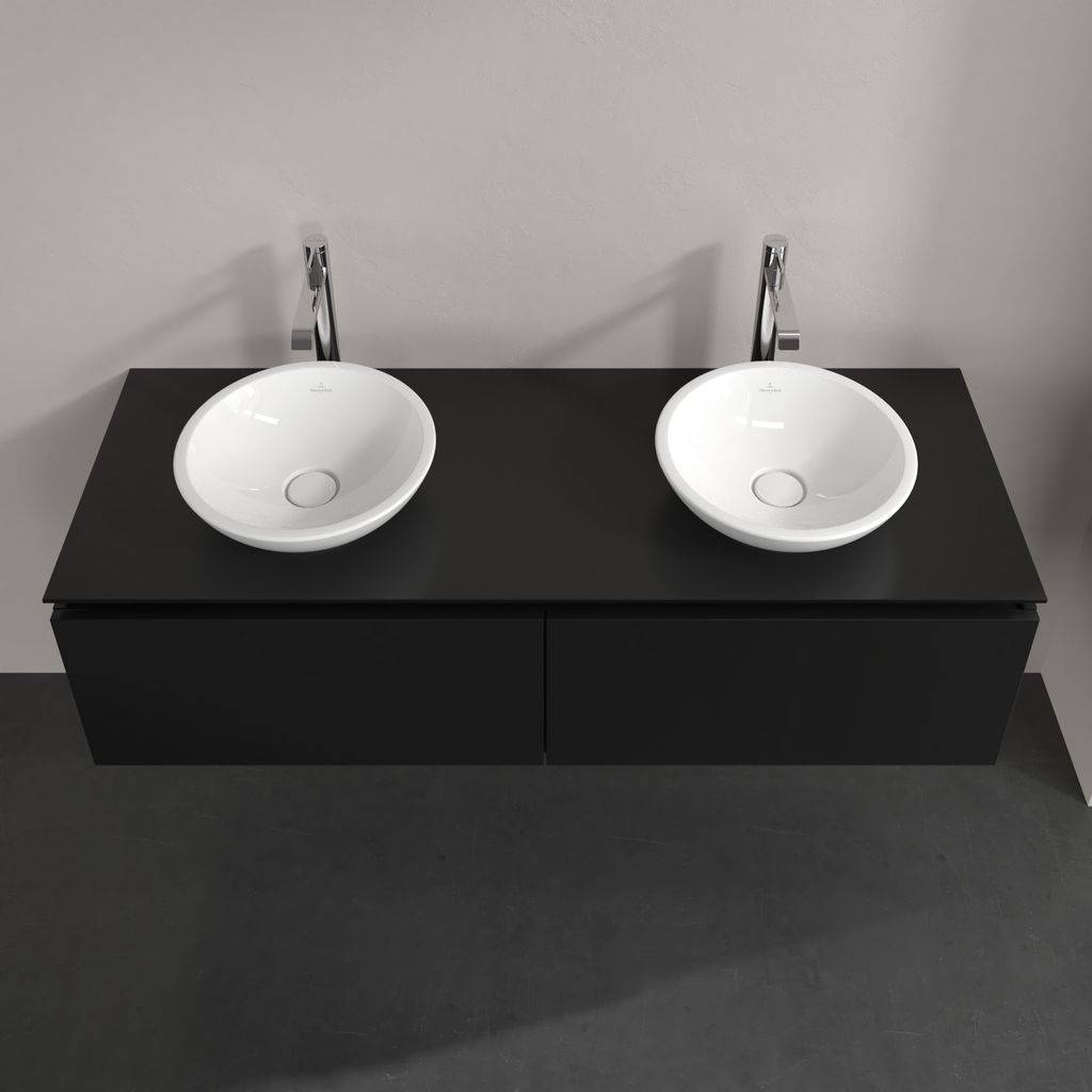 Legato vanity unit 1400x380x500 with 2 pull-outs