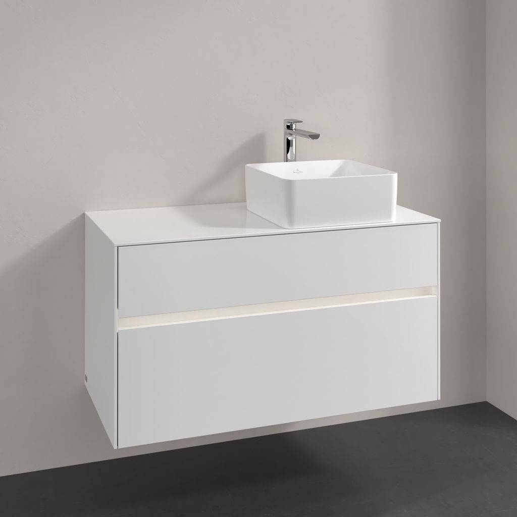 Collaro vanity unit 1000 x 548 x 500mm, with LED lighting