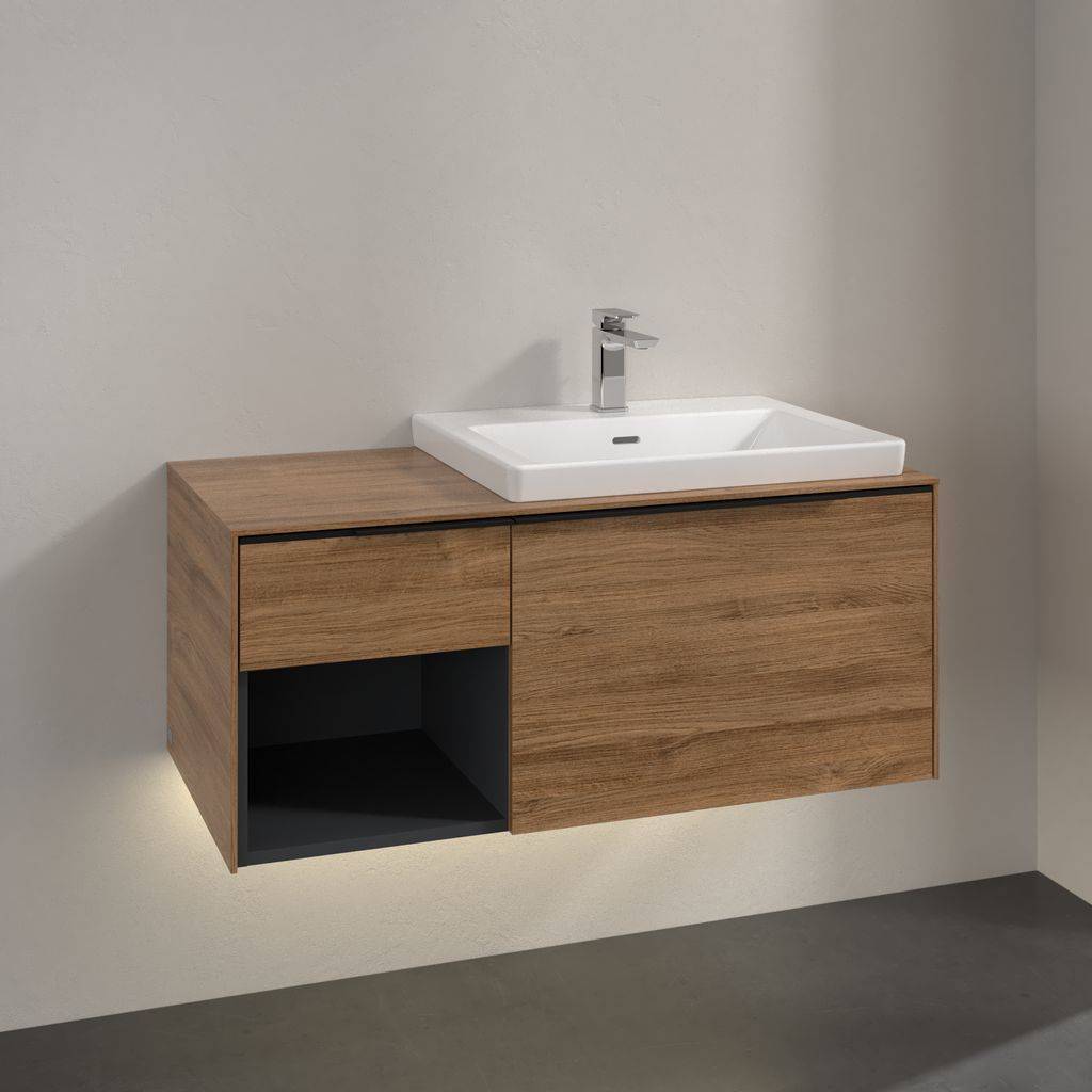 Subway 3.0 vanity unit 1001 x 422.5 x 516mm, with LED lighting