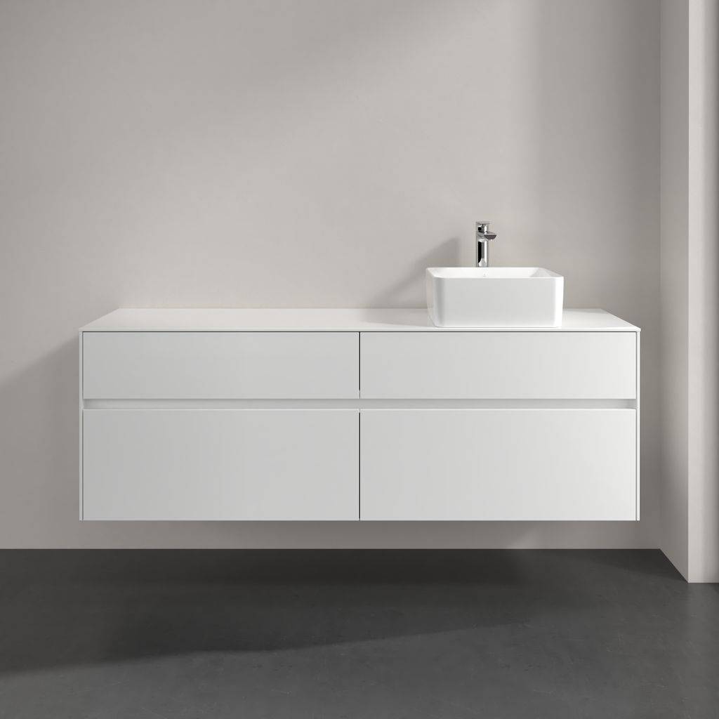 Collaro vanity unit 1600 x 548 x 500mm, with LED lighting