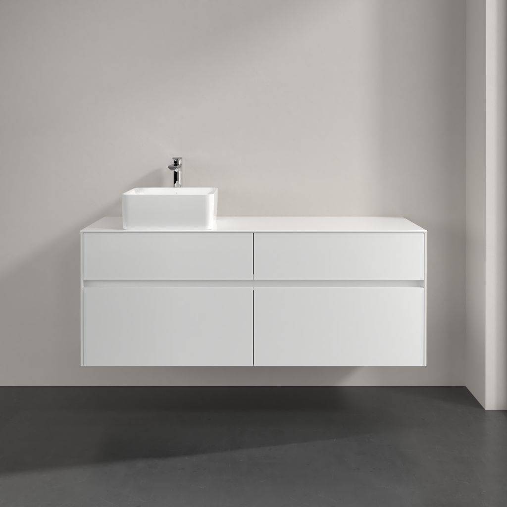 Collaro vanity unit 1400 x 548 x 500mm, with LED lighting