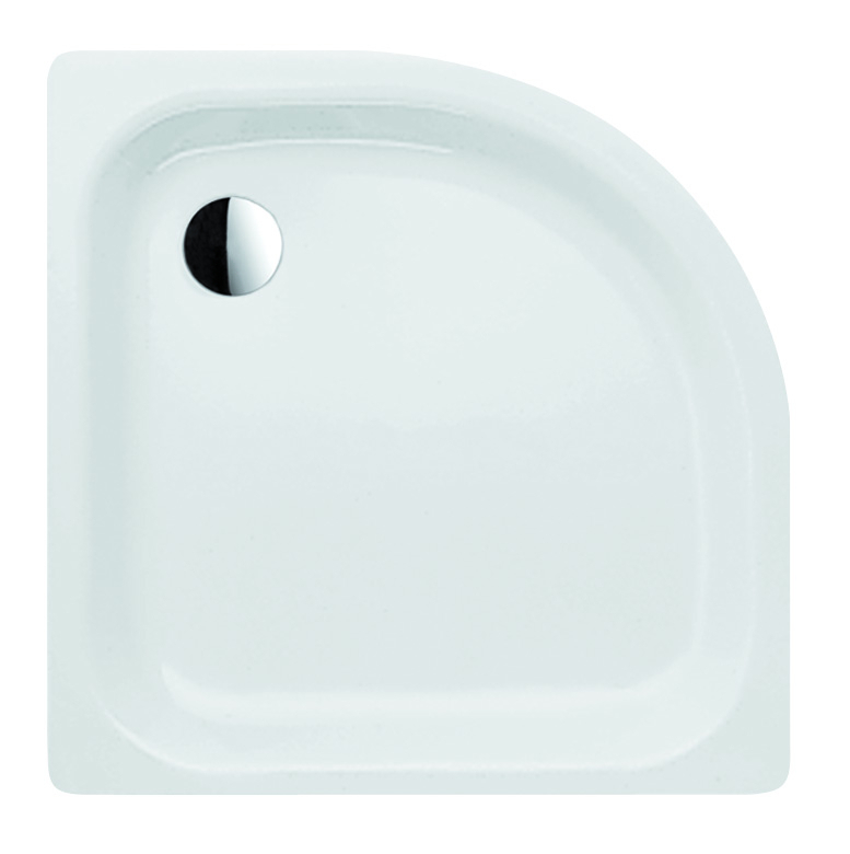 Corner quadrant shower tray