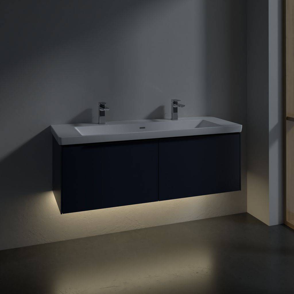 Subway 3.0 vanity unit 1272 x 429 x 478mm, with LED lighting