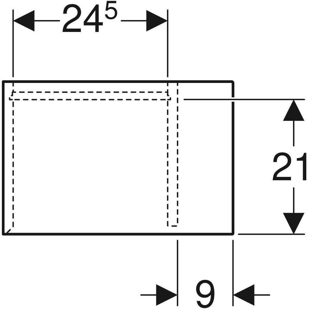 icon Seitenelement 24,5cm tief