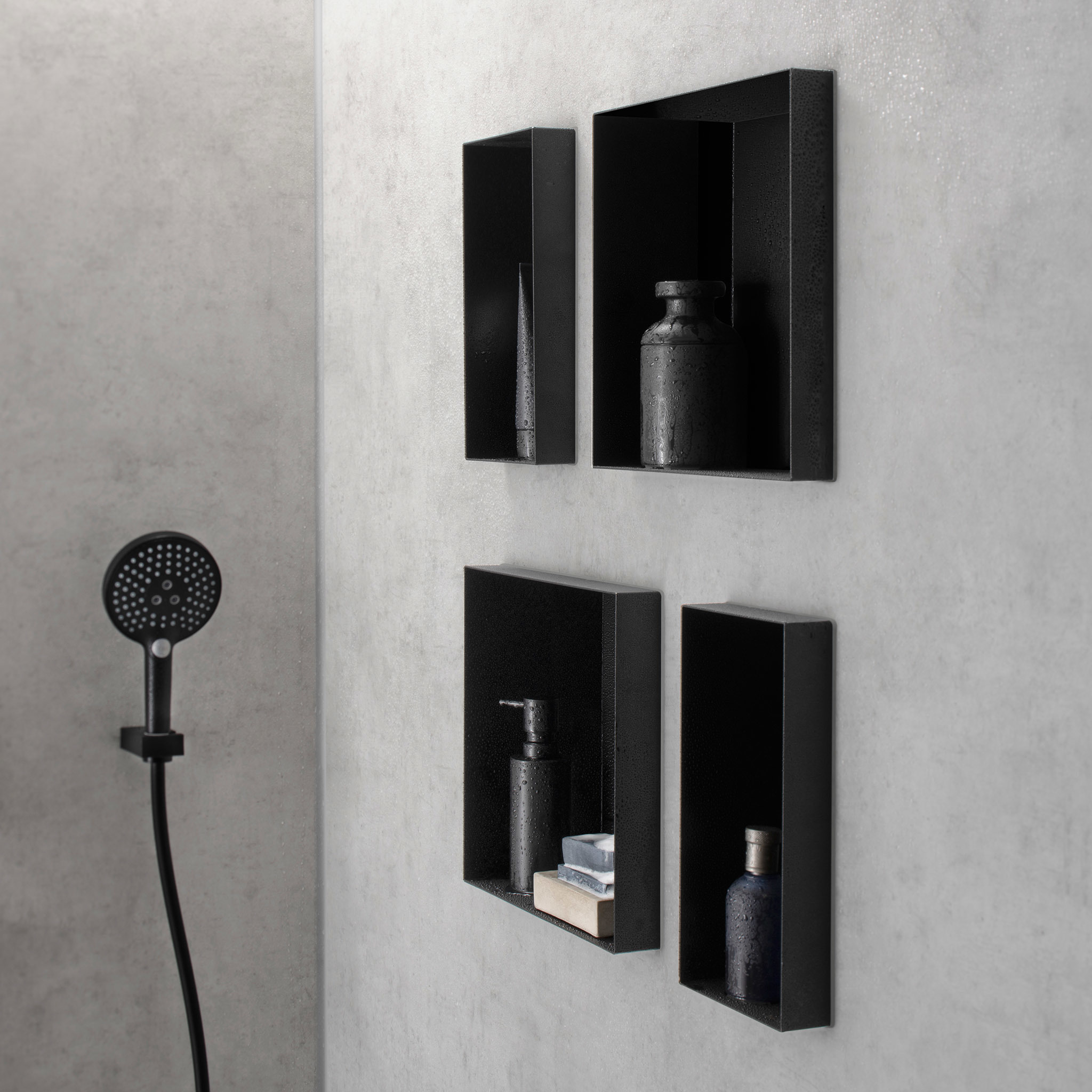 XtraStoris Minimalistic wall niche with open frame, 30 x 30 x 10cm