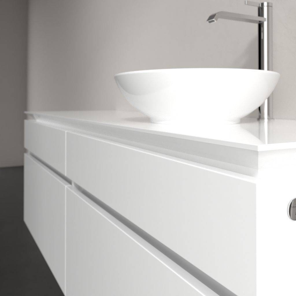 Legato vanity unit 1600x550x500 with 4 pull-outs