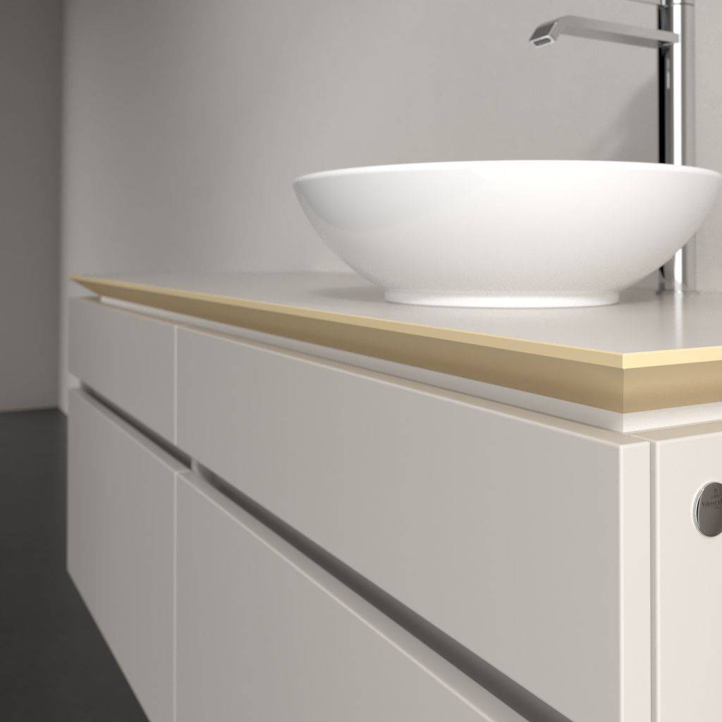 Legato vanity unit 1400x550x500 with 4 pull-outs