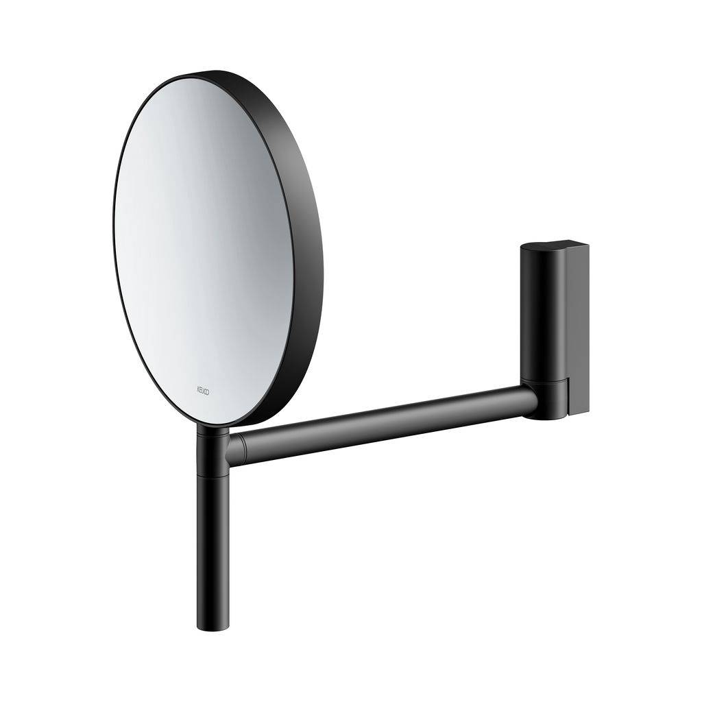 Plan cosmetic mirror for wall mounting